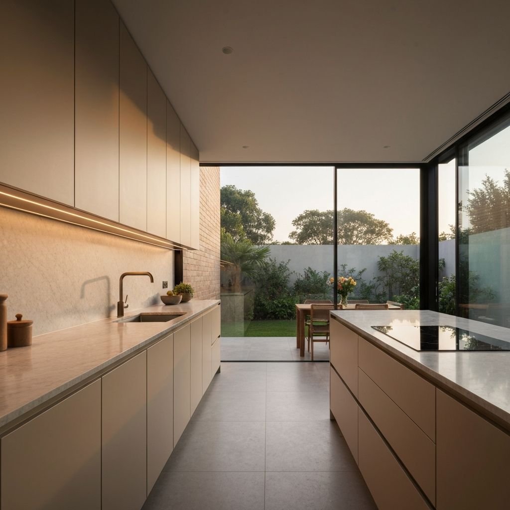 Escena lifestyle de cuidado natural de la piel